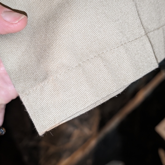 Women's size 30 Classic Dickies Khaki Work Pants - Picture 6 of 7